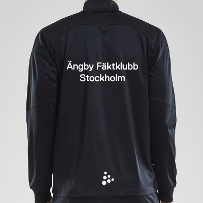 Klubbplagg 2 med Ängby Fäktklubbs profil